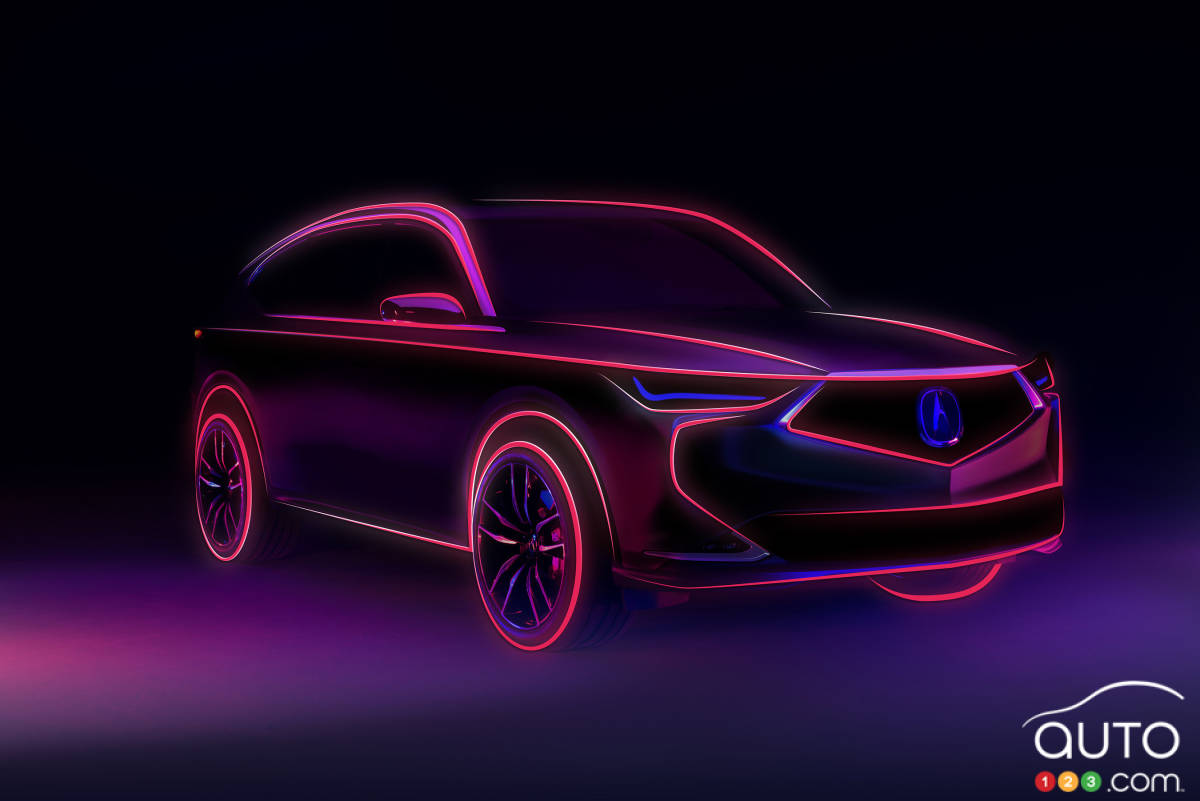 Acura Will Present Next-Gen MDX Prototype on Oct. 14